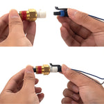 Sensore temperatura aria aspirata auto + cablaggio 25036751 per Chevrolet / GM, A3723