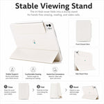 Custodia per tablet ibrida in PC e PU galvanizzato della serie Heart Island di YOYOISLES, For iPad 2022 / Pro 11 2025, For iPad Pro 11 2025 / 2024, For iPad Air 11 2024 / 2025