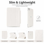Custodia per tablet ibrida in PC e PU galvanizzato della serie Heart Island di YOYOISLES, For iPad 2022 / Pro 11 2025, For iPad Pro 11 2025 / 2024, For iPad Air 11 2024 / 2025