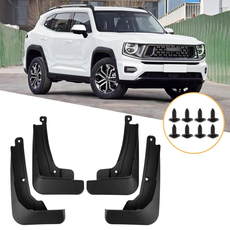 Set di 4 parafanghi per auto, For GreatWall Haval H7 2023-2025