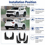 Set di 4 parafanghi per auto, For GreatWall Haval H7 2023-2025
