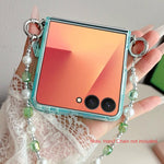 Custodia per telefono trasparente in TPU con animali dei cartoni animati, For Galaxy Z Flip8 5G, For Galaxy Z Flip7 5G