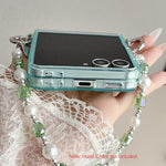 Custodia per telefono trasparente in TPU con animali dei cartoni animati, For Galaxy Z Flip8 5G, For Galaxy Z Flip7 5G