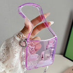 Custodia per telefono trasparente in TPU con animali dei cartoni animati, For Galaxy Z Flip8 5G, For Galaxy Z Flip7 5G
