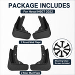 Set di 4 parafanghi per auto, For GreatWall Haval H6 GT 2022