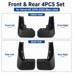 Set di 4 parafanghi per auto, For GreatWall Haval H2 2016-2020