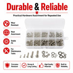 Dadi e bulloni esagonali, 320 pezzi/set, M2-M5 320PCS