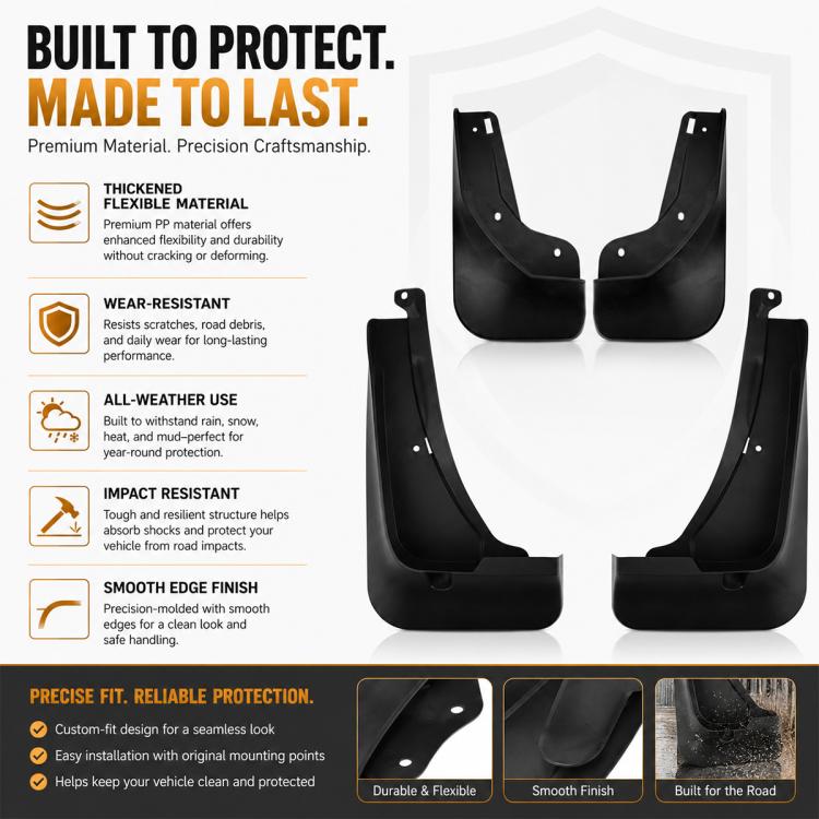 Set di 4 parafanghi per auto, For Geely Haoyue L 2025
