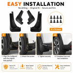 Set di 4 parafanghi per auto, For Geely Haoyue L 2025