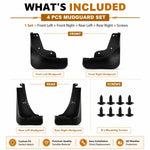 Set di 4 parafanghi per auto, For Geely Haoyue L 2025