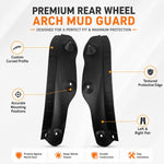 2 pezzi/set Parafanghi posteriori per auto, For Geely Galaxy Starship 7 EM-i 2025