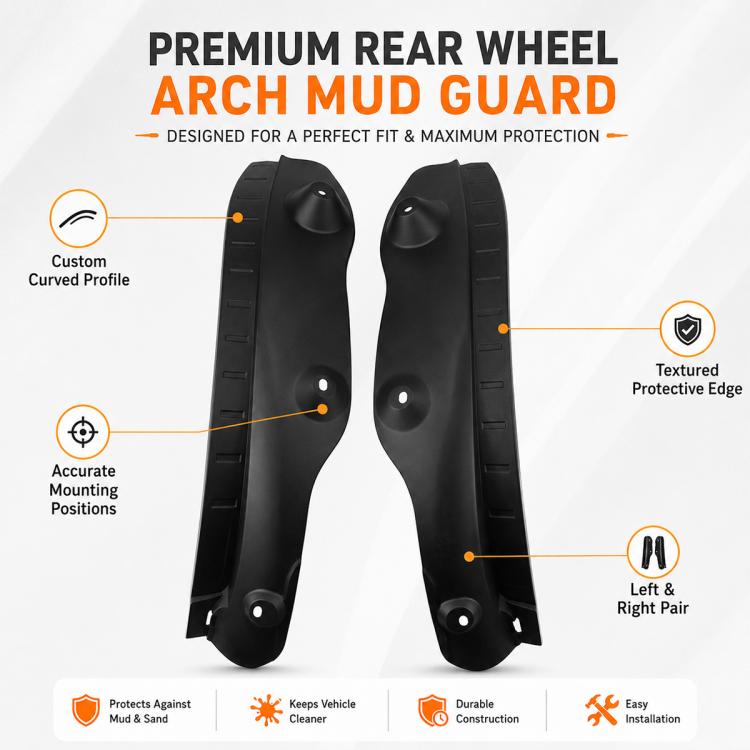 2 pezzi/set Parafanghi posteriori per auto, For Geely Galaxy Starship 7 EM-i 2025