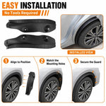 2 pezzi/set Parafanghi posteriori per auto, For Geely Galaxy Starship 7 EM-i 2025