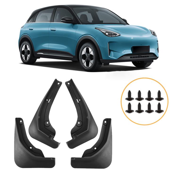 Set di 4 parafanghi per auto, For Geely Xingyuan 2024