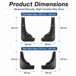 Set di 4 parafanghi per auto, For Geely Xingyuan 2024