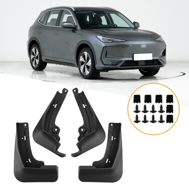 Set di 4 parafanghi per auto, For Geely Galaxy E5 2024
