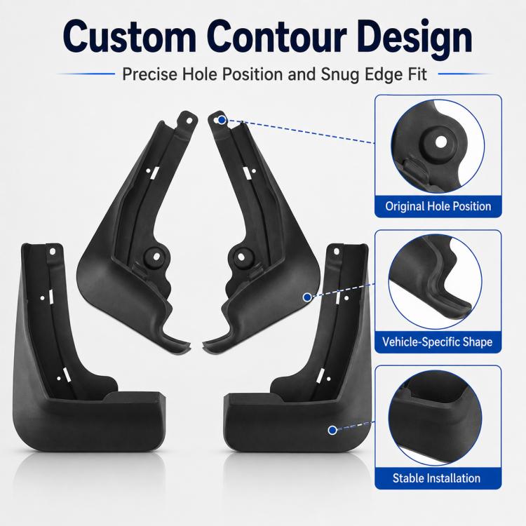 Set di 4 parafanghi per auto, For Geely Galaxy E5 2024