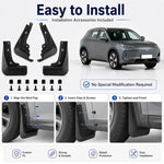 Set di 4 parafanghi per auto, For Geely Galaxy E5 2024