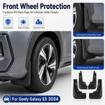 Set di 4 parafanghi per auto, For Geely Galaxy E5 2024
