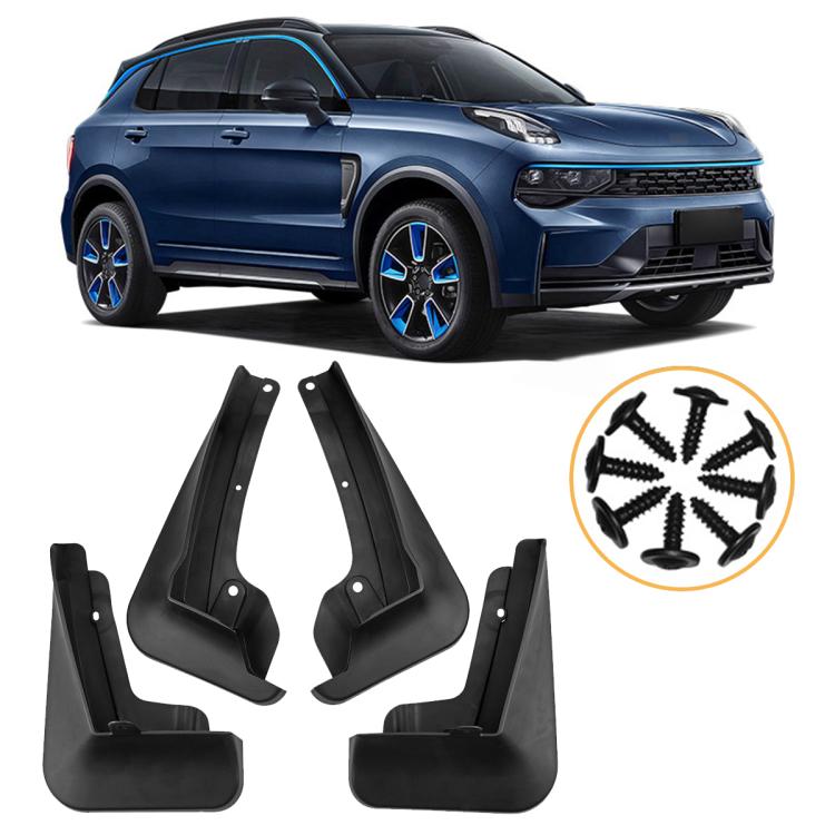 Set di 4 parafanghi per auto, For Geely LYNK & CO 01 2021-2023