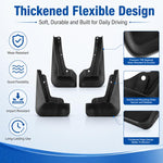 Set di 4 parafanghi per auto, For Geely LYNK & CO 01 2021-2023