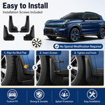 Set di 4 parafanghi per auto, For Geely LYNK & CO 01 2021-2023