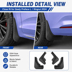 Set di 4 parafanghi per auto, For Geely Preface L 2024