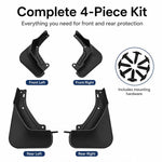 Set di 4 parafanghi per auto, For Geely Binyue 2021