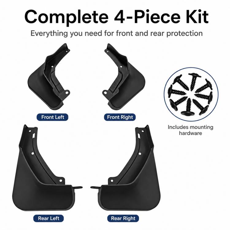 Set di 4 parafanghi per auto, For Geely Binyue 2021