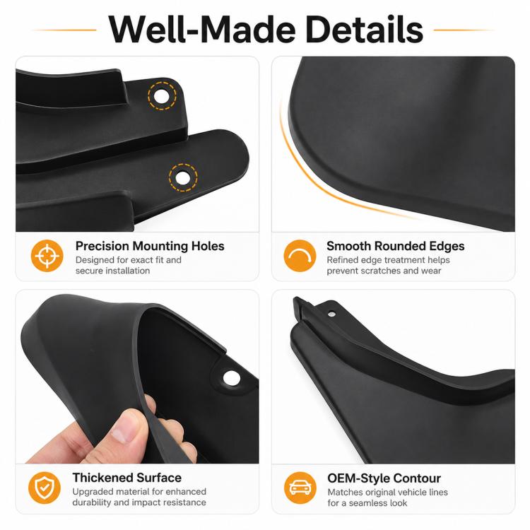 Set di 4 parafanghi per auto, For Geely Binyue 2021
