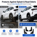 Set di 4 parafanghi per auto, For Geely Boyue REV 2026