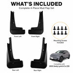 Set di 4 parafanghi per auto, For Geely LYNK & CO Z20 2025