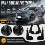 Set di 4 parafanghi per auto, For Geely LYNK & CO Z20 2025