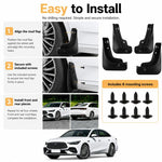 Set di 4 parafanghi per auto, For Geely Galaxy Starlight 7 2026