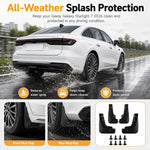 Set di 4 parafanghi per auto, For Geely Galaxy Starlight 7 2026