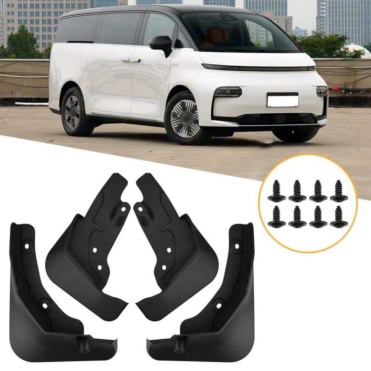 Set di 4 parafanghi per auto, For Geely LEVC L380 2024