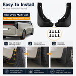 2 pezzi/set Parafanghi posteriori per auto, For Geely Galaxy V900 2026