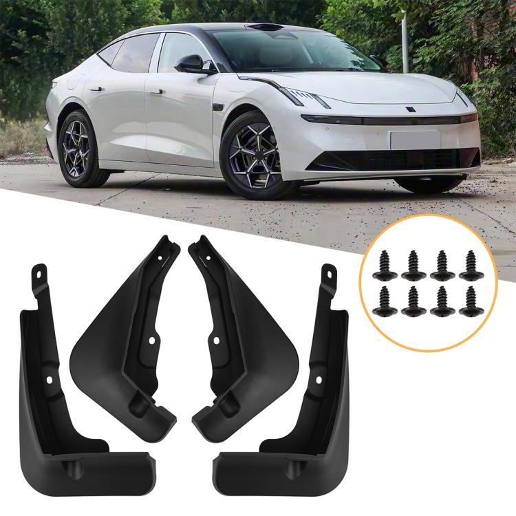 Set 4 parafanghi auto per Geely LYNK & CO 10 EM-P e Z10