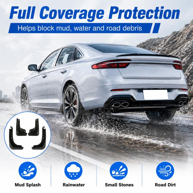 Set di 4 parafanghi per auto, For Geely Preface 2026