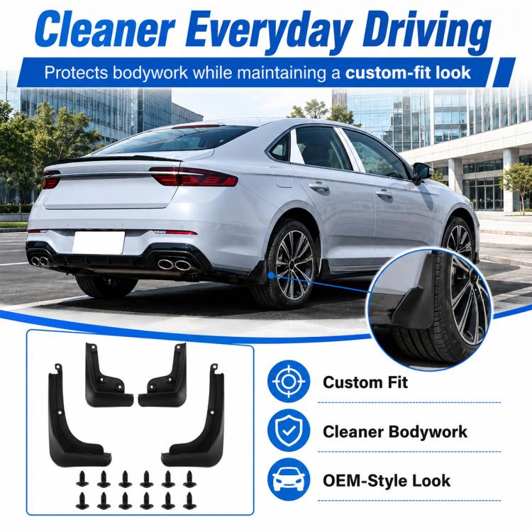 Set di 4 parafanghi per auto, For Geely Preface 2026
