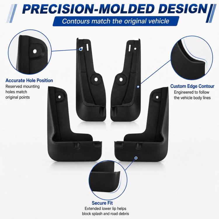 Set di 4 parafanghi per auto, For Geely LYNK & CO 07 EM-P 2026