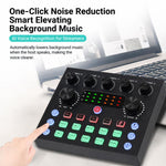 S8 Mixer audio professionale multifunzione per live streaming, S8