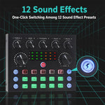 S8 Mixer audio professionale multifunzione per live streaming, S8