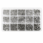 Dadi e bulloni esagonali M2-M5, 640 pezzi/set, M2-M5 640PCS