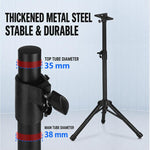 Supporto da pavimento per altoparlanti professionale, compatto, in metallo rinforzato e di spessore maggiore., Speaker Floor Tripod Stand
