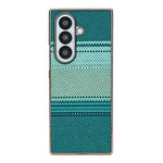 Custodia per telefono con pellicola magnetica integrata in policarbonato a quadri arcobaleno in Kevlar., For Galaxy Z Fold8 Ultra 5G, For Galaxy Z Fold7 5G, For Galaxy Z Fold6 5G, For Galaxy Z Fold5