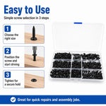 340 pezzi / Set di viti autofilettanti Phillips, 340 PCS / Set