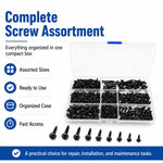 340 pezzi / Set di viti autofilettanti Phillips, 340 PCS / Set