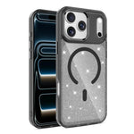 Custodia magnetica di lusso in TPU glitterato e PC per telefono., For iPhone 17 Pro Max, For iPhone 17 Pro, For iPhone 17, For iPhone Air