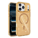Custodia magnetica di lusso in TPU glitterato e PC per telefono., For iPhone 17 Pro Max, For iPhone 17 Pro, For iPhone 17, For iPhone Air